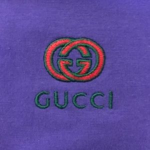 Rare Gucci half zip shirt with hood